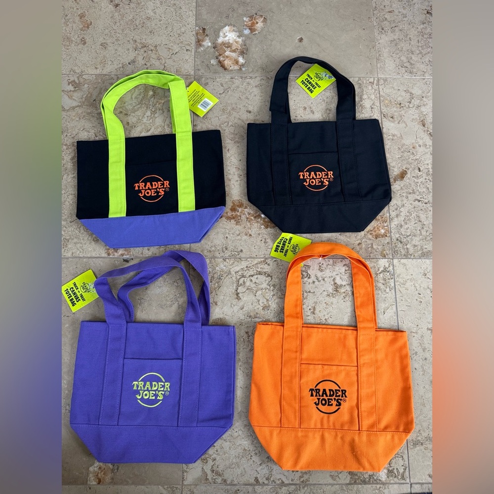 Trader Joe’s Mini Totes Set of 4